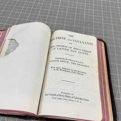 Book of Mormon, D&C, Pearl of Great Price 1945