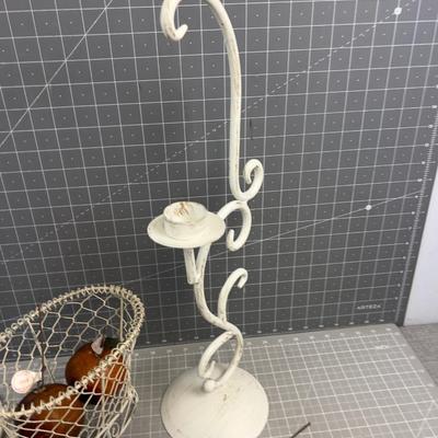 Large lot of Decorative Items White 