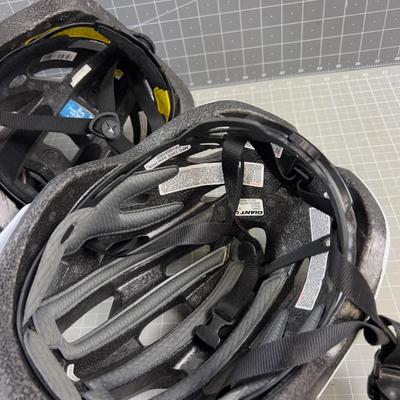 3 Bike Safety Helmets 