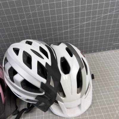3 Bike Safety Helmets 