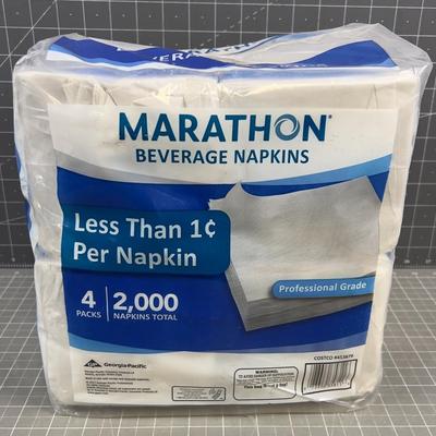 Marathon Beverage Napkins 2000 ct. 