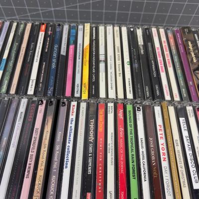 Tray CD's Rock and Christmas #A