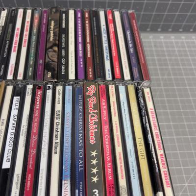 Tray CD's Rock and Christmas #A