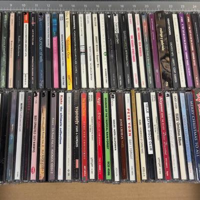 Tray CD's Rock and Christmas #A