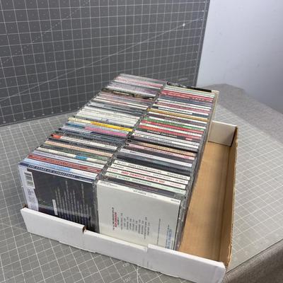 Tray CD's Rock and Christmas #A