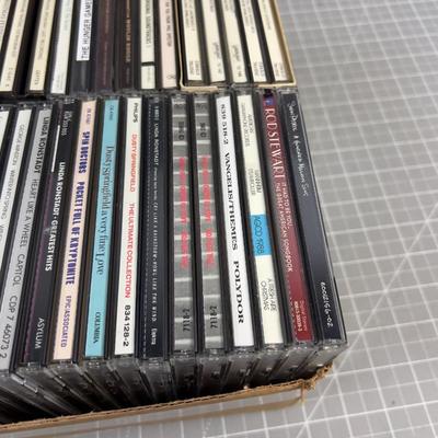 Tray CD's Rock and Christmas #b