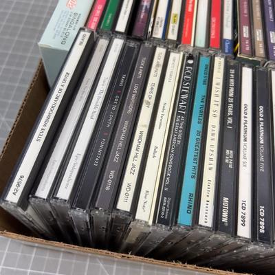 Tray CD's Rock and Christmas #b
