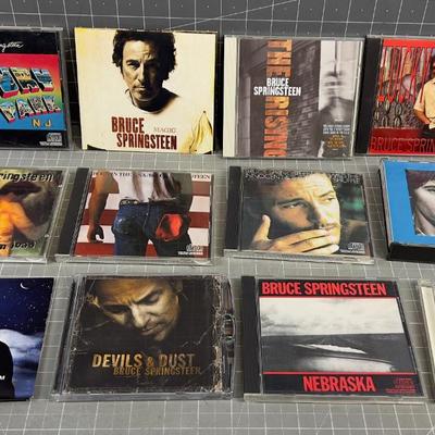 12 Bruce Springsteen CD's 