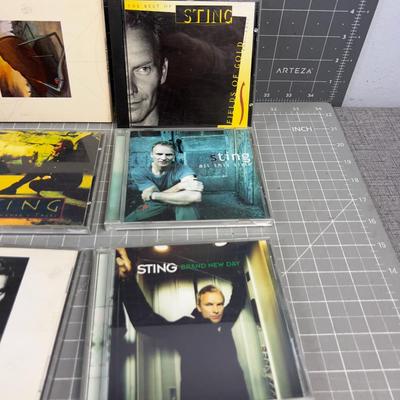 9 Sting CD's 