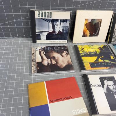 9 Sting CD's 