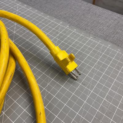 50 Foot Heavy Duty Extension Cord, Yellow