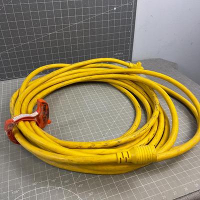 50 Foot Heavy Duty Extension Cord, Yellow