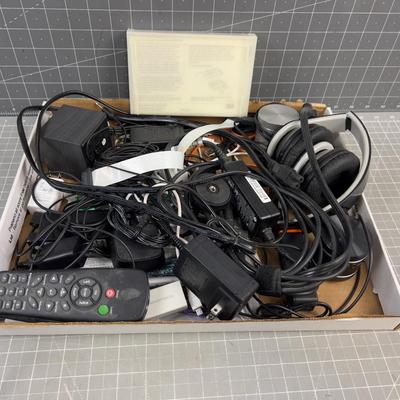 Wireless Speakes, Head phones, Misc. LOT
