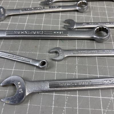Craftsman Metric End Wrenches