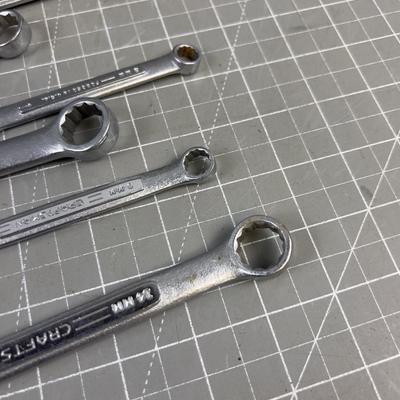 Craftsman Metric End Wrenches