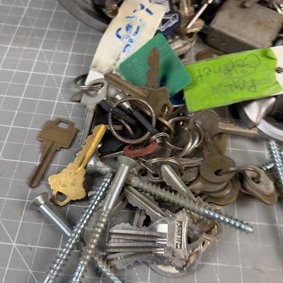 Bucket of Keys & Locks