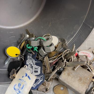 Bucket of Keys & Locks