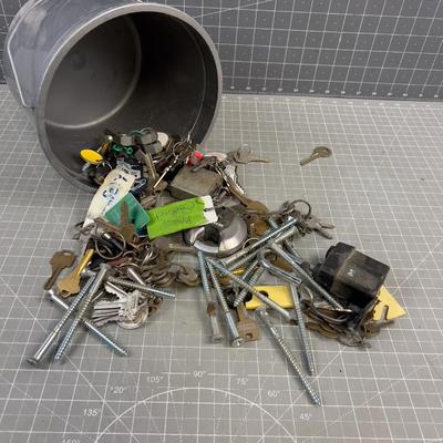 Bucket of Keys & Locks