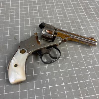 Antique Smith & Wesson Pearl Handled Revolver