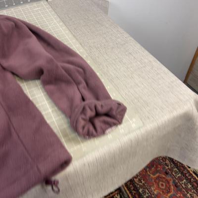 Columbia XL Women's Fleece Jacket Plumb, like New