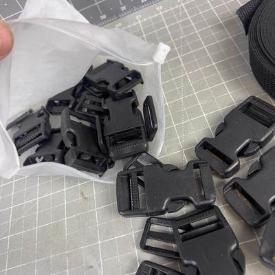 Strapping with Buckles; for DIY, Repair, Etc. 