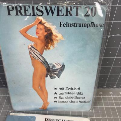 2 pair of new VINTAGE Women's Nylon from GERMANY 