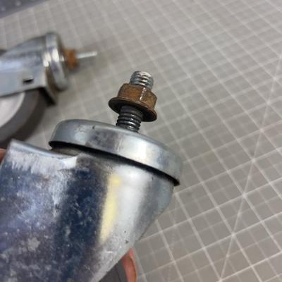 2 Heavy Duty 5" Casters 