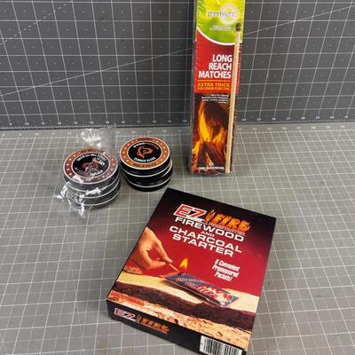 Fire Making Stuff: Matches and Starter