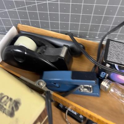 Office Stuff, Binoculars, Pencil Sharpener, etc.