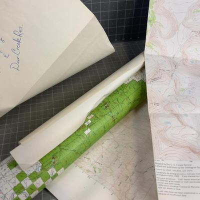 5 or 6 USGS Maps 