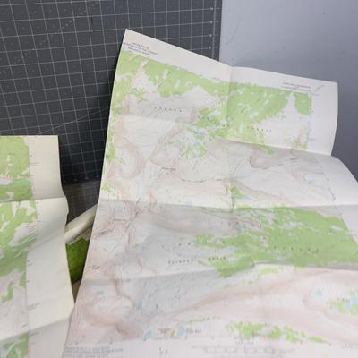 5 or 6 USGS Maps 