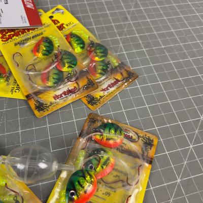 Fishing Tackle; Hooks, Bobbers and Lures 