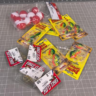 Fishing Tackle; Hooks, Bobbers and Lures 