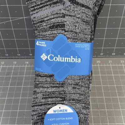 Columbia Women's BLACK SOCKS New