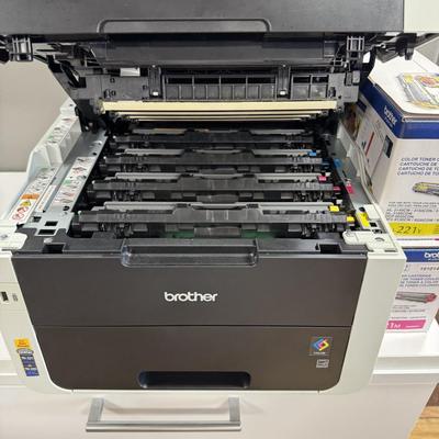 Brother MFC-9340CDW multi function copy print scan fax machine