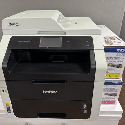 Brother MFC-9340CDW multi function copy print scan fax machine
