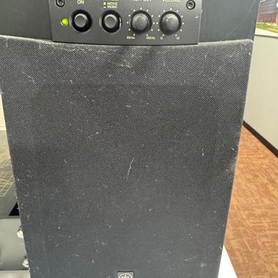 Technics Equalizer, Yamaha Subwoofer and 4 Bose Speakers