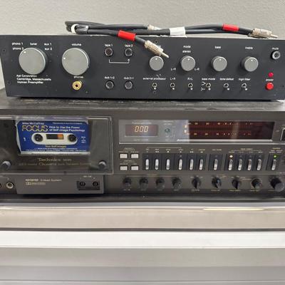 Technics M95 Tape Deck preamplifier and phono preamplifiers