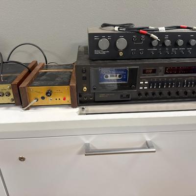 Technics M95 Tape Deck preamplifier and phono preamplifiers