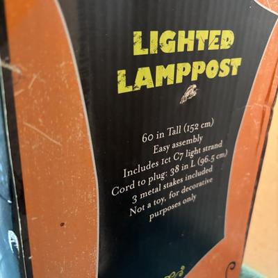 Halloween Lighted Lamp