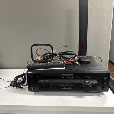 Sony control center with Terk Antenna