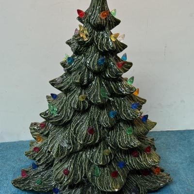 Vintage Ceramic Christmas Tree