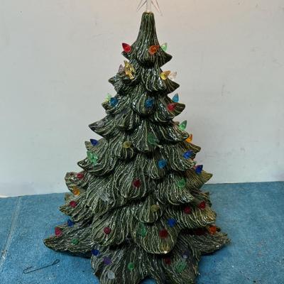 Vintage Ceramic Christmas Tree