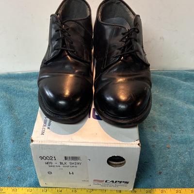 Black 8 Wide Shoes