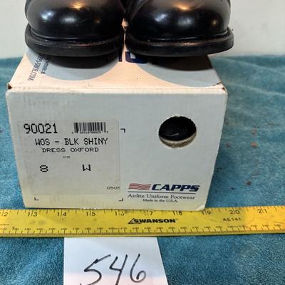 Black 8 Wide Shoes