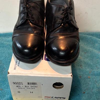 Black 8 Wide Shoes