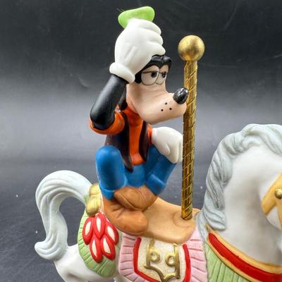 Sale Photo Thumbnail #381: With original box. Was repaired, goofy figure was re-attached to the saddle. Not too noticeable, See photos for details. No other visible marks or damage of any kind.