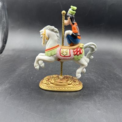 Sale Photo Thumbnail #387: With original box. Was repaired, goofy figure was re-attached to the saddle. Not too noticeable, See photos for details. No other visible marks or damage of any kind.