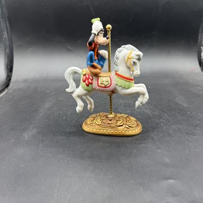 Sale Photo Thumbnail #385: With original box. Was repaired, goofy figure was re-attached to the saddle. Not too noticeable, See photos for details. No other visible marks or damage of any kind.