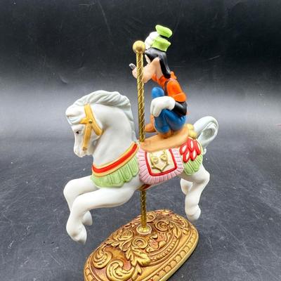 Sale Photo Thumbnail #383: With original box. Was repaired, goofy figure was re-attached to the saddle. Not too noticeable, See photos for details. No other visible marks or damage of any kind.